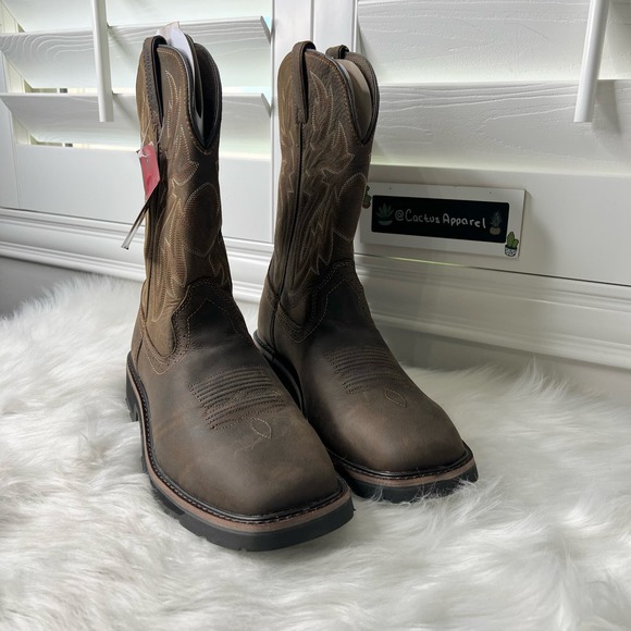 Wolverine Other - New Men’s Wolverine Rancher 10" Square Soft Toe Work Boot Size 11.5 Extra Wide